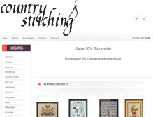 Tablet Screenshot of countrystitching.com